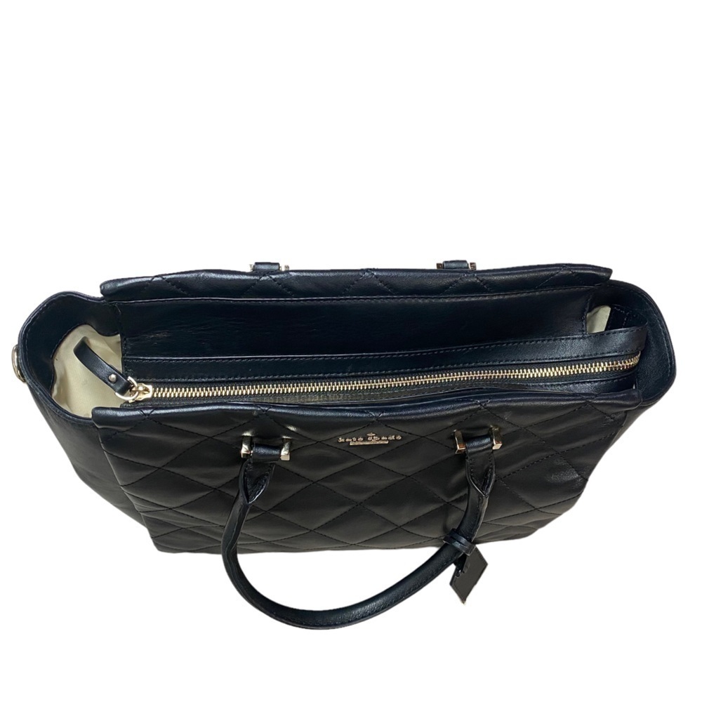𝅺KATE Spade Emerson Place Hayden Black Satchel Bag - Picture 9 of 13